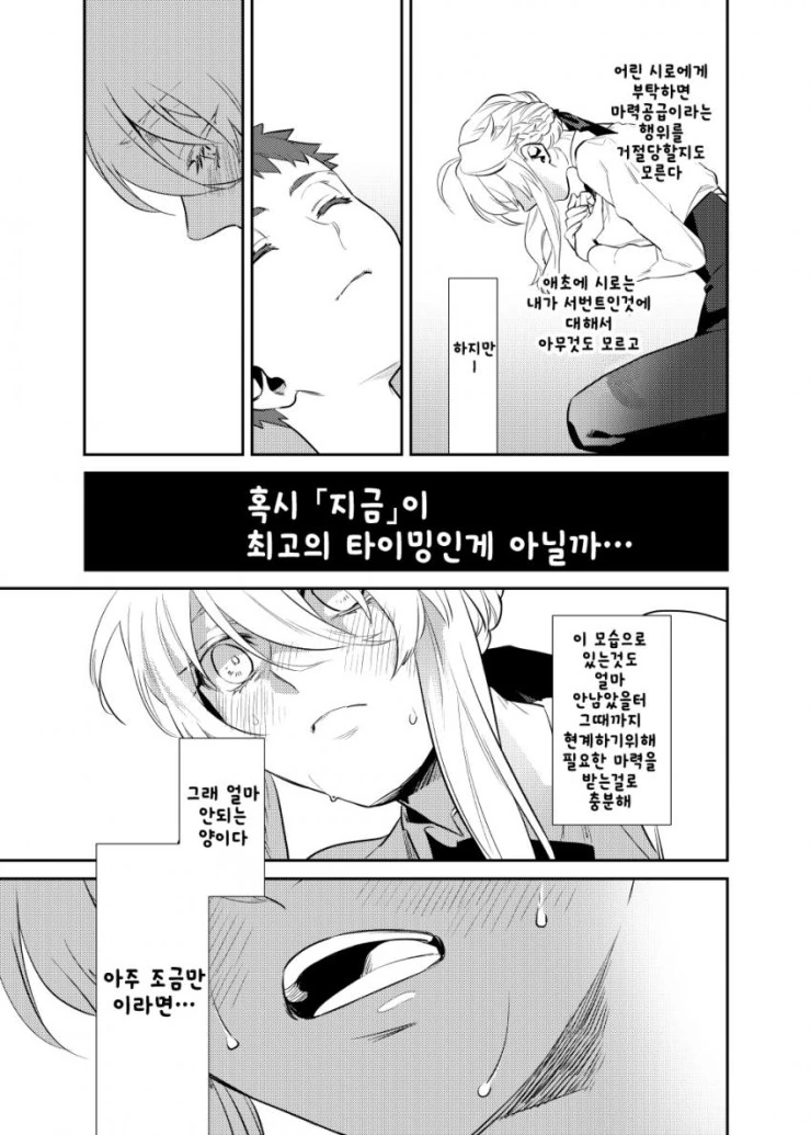 FGO)창밥과 ㅅㅌ시로가 마력충전하는 만화 - 이미지 15