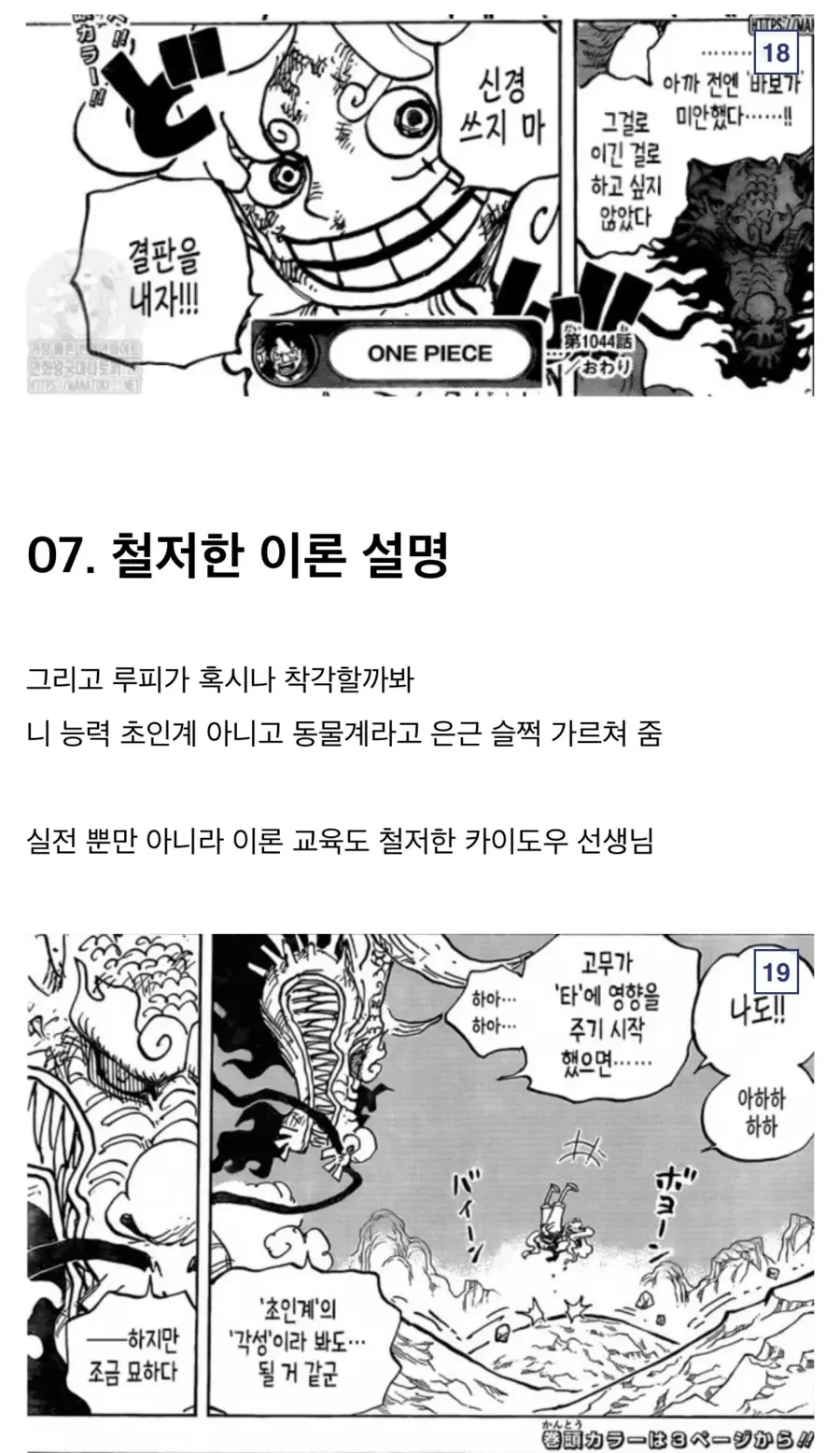 원피스) 찐스승 카이도 - 이미지 14