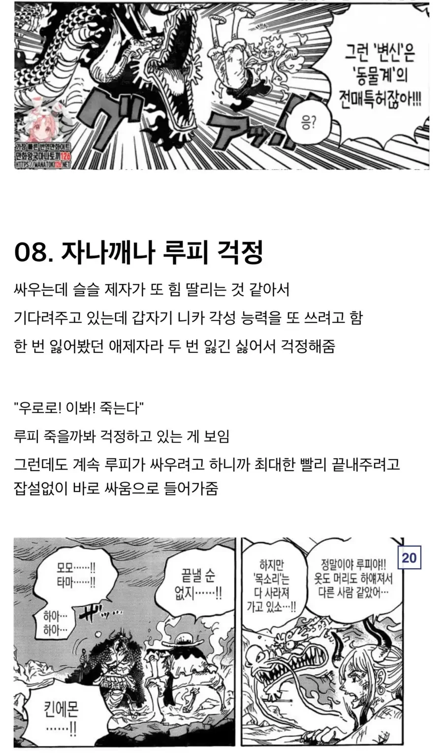 원피스) 찐스승 카이도 - 이미지 15