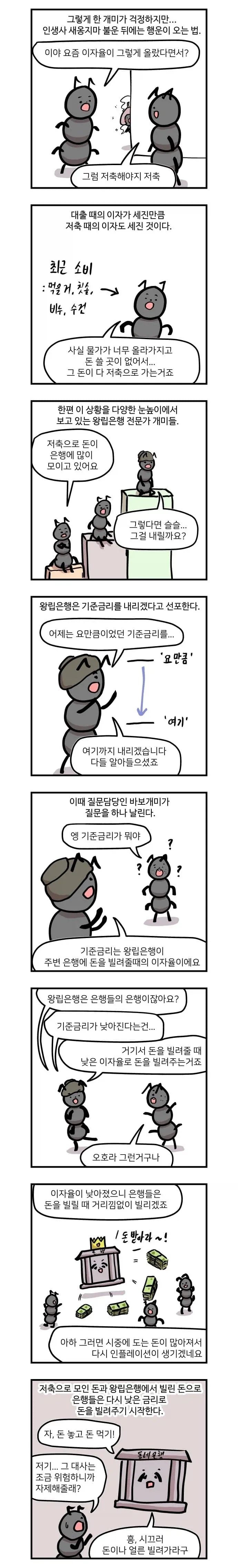 인플레이션과 금리에 대해 알아보는 만화 - 이미지 8