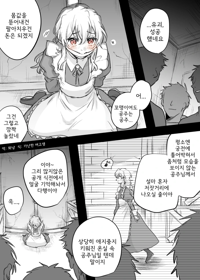 몰래 궁을 빠져나온 철부지 공주님을 메챠쿠챠...Manga