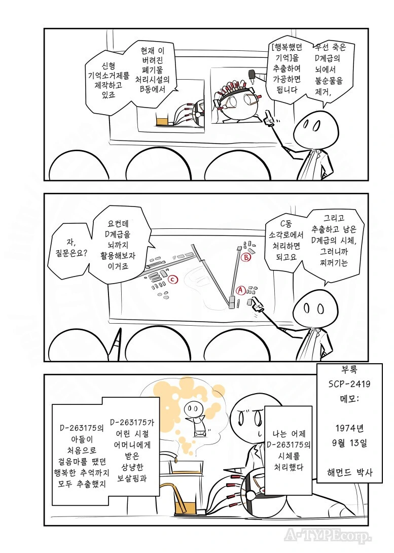 번역) SCP 간단 소개 만화 : SCP-2419 - 이미지 3