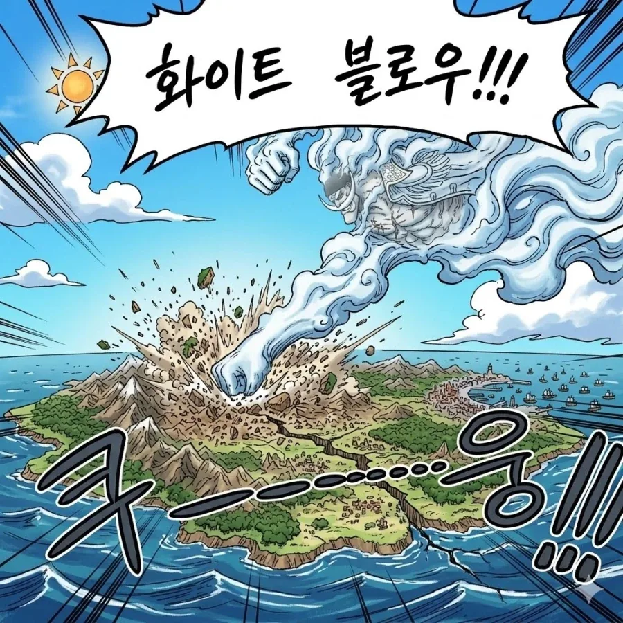원피스) 흰수염이 뭉게뭉게 열매 먹었다면 존나쌔네 - 이미지 2