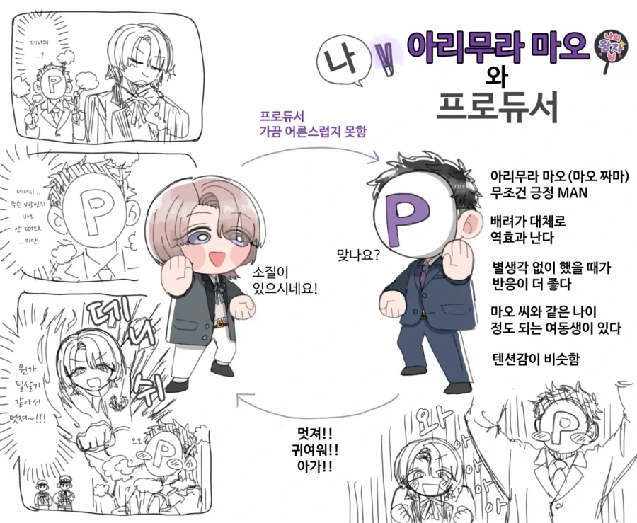 @) 귀여운 마오 만화
