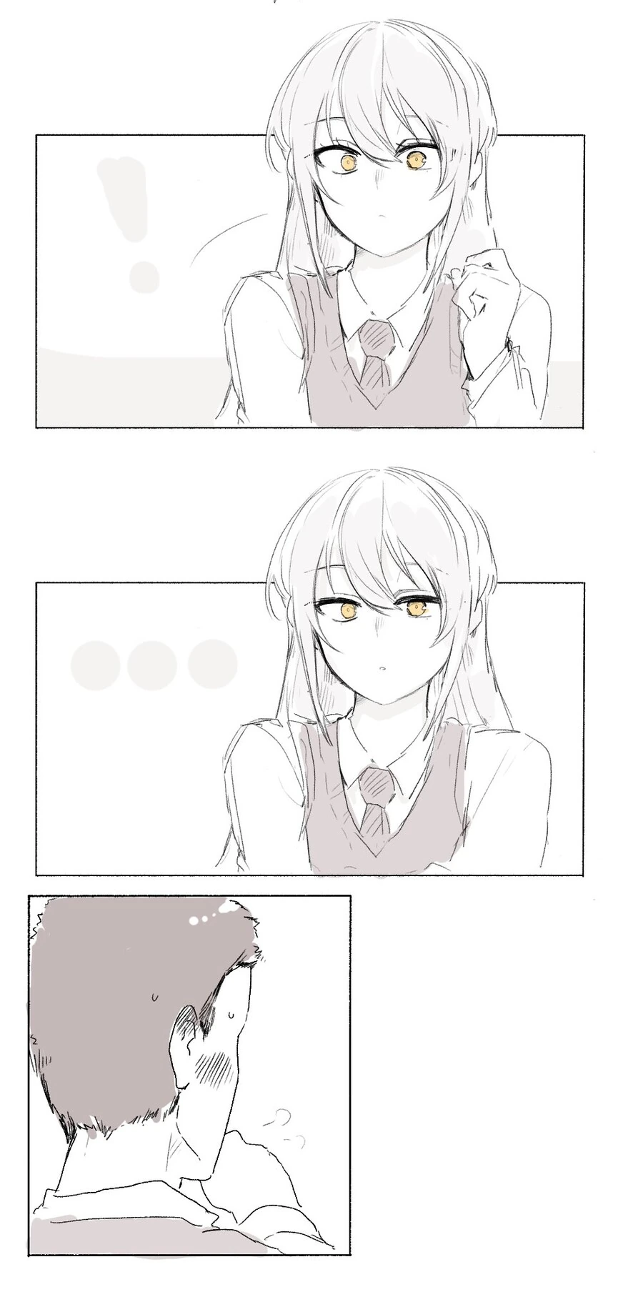 도서관에서 꽁냥대는 커플 만화.manhwa - 이미지 2