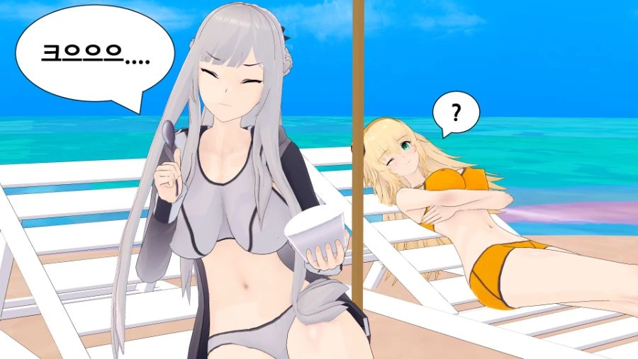 [소녀전선] 빙수먹는 AK-12 만화