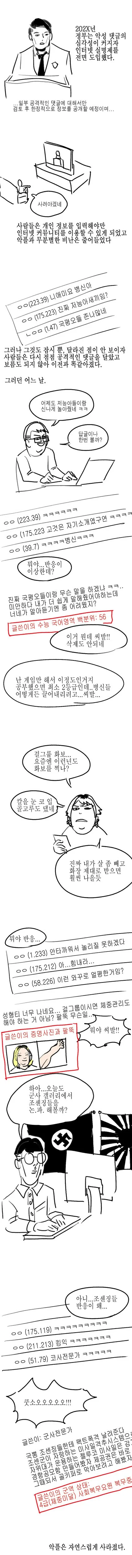 인터넷 실명제.Manhwa
