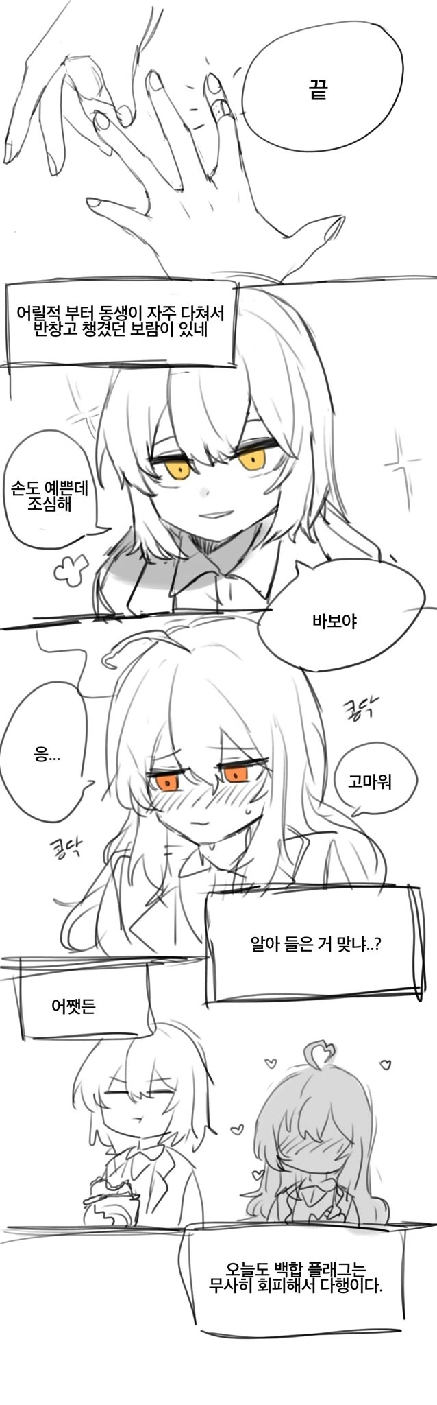 백합 만화 세계관에 전생한.manhwa - 이미지 6