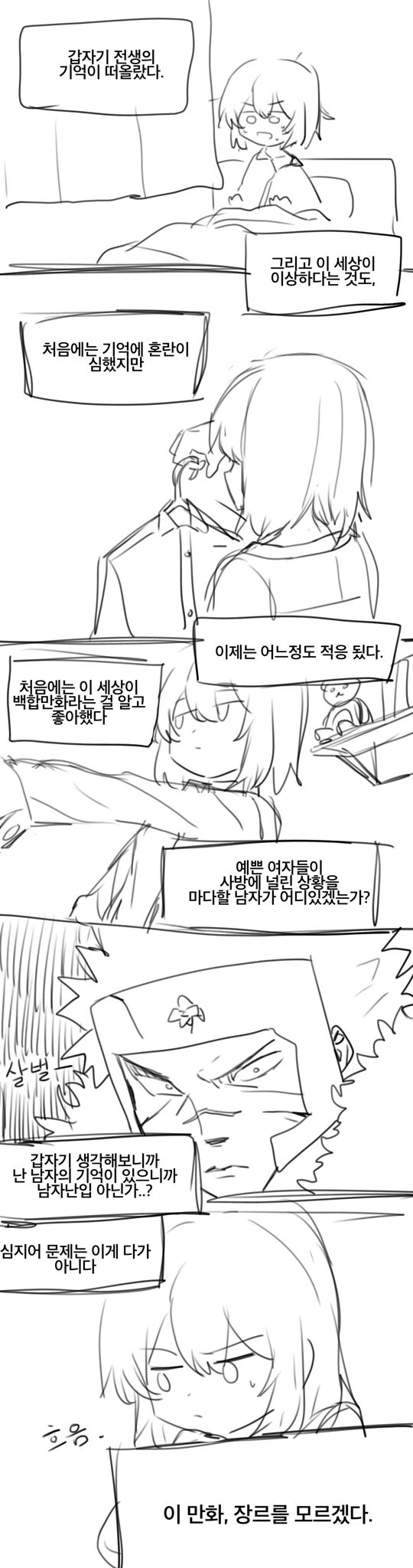 백합 만화 세계관에 전생한.manhwa - 이미지 7