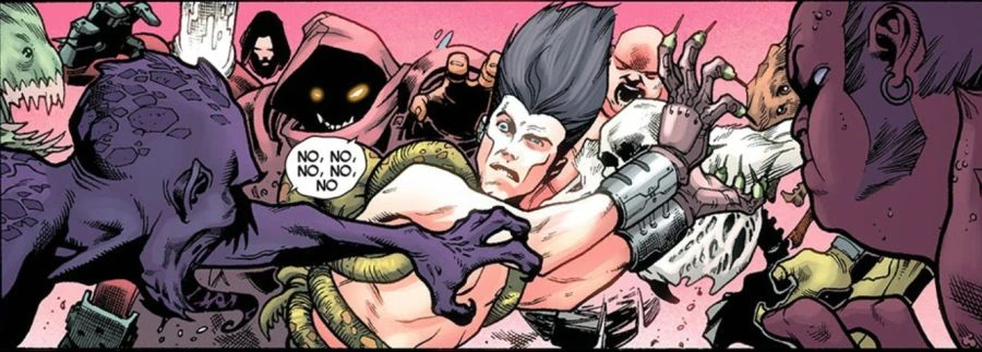 마블 엑스맨과 프로페서 X 친아들의 대결.mangas - 이미지 33