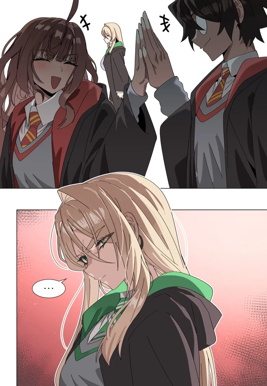 해리포터) 헤르미온느에게 질투하는 말포이양.manhwa