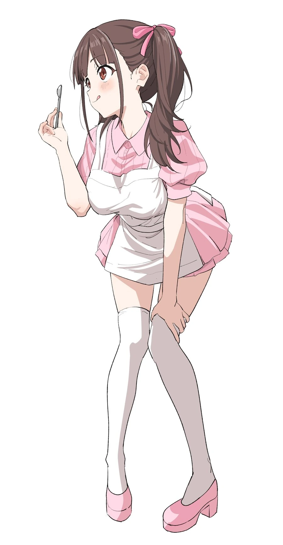 @) 반에서 한 명쯤은 있을법한 여자아이라는 설정