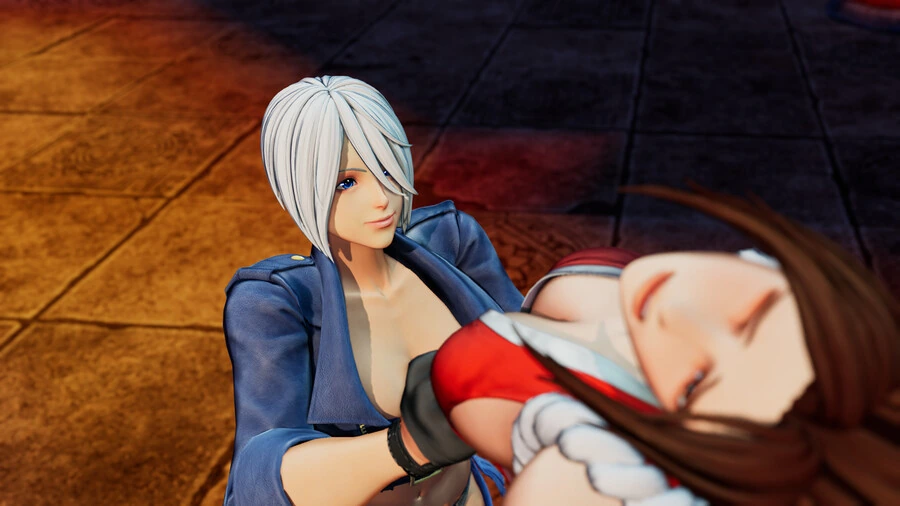 (kof)그저 기술을 쓰고있는 앙헬 - 이미지 3