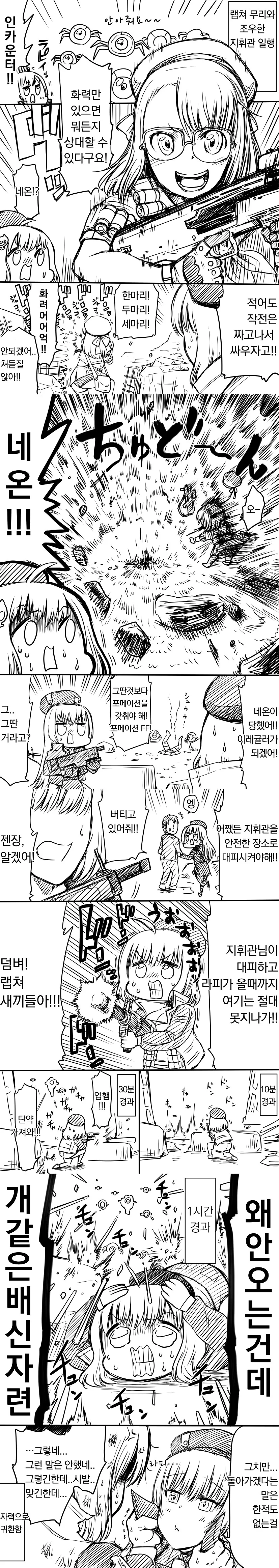 니케) 위기의 카운터스 스쿼드 manhwa