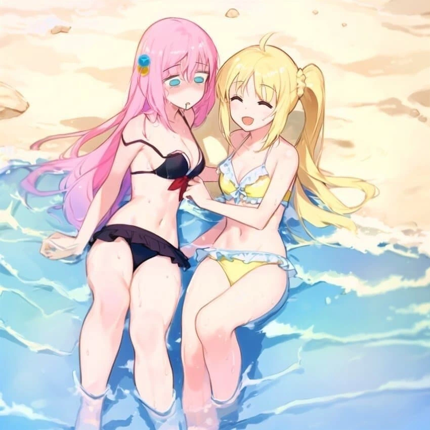 봇치) 니지랑 딥키스