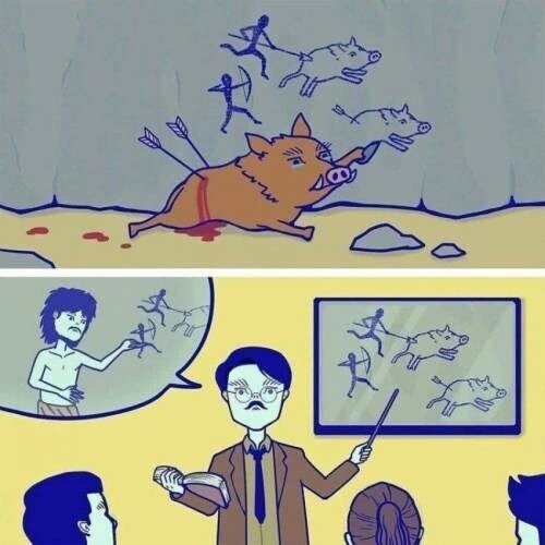 의외로 사람들이 모르는 석기시대 동굴벽화 비밀.manga - 이미지 2