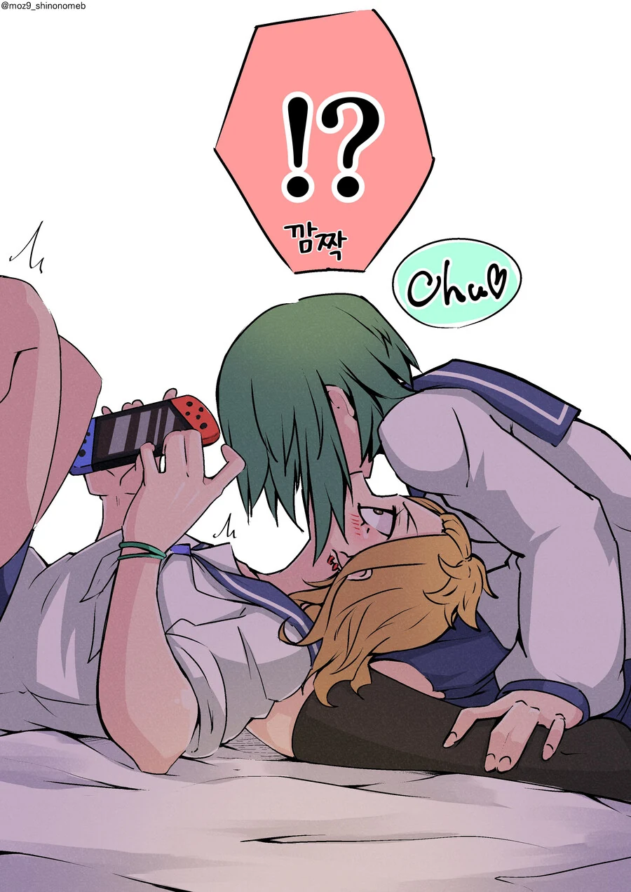 백합, 번역) 완벽하게 패배한 갸루.manga - 이미지 2
