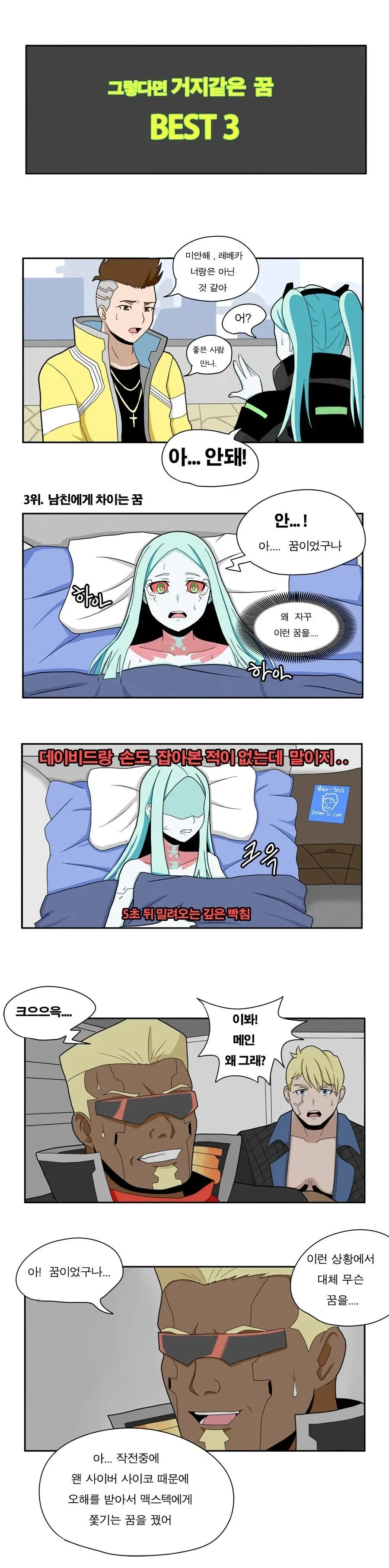 엣지러너) 누구나 꿈은 꾼다 만화 - 이미지 3