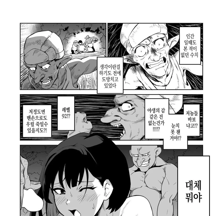 고블린과 여기사 만화.manga