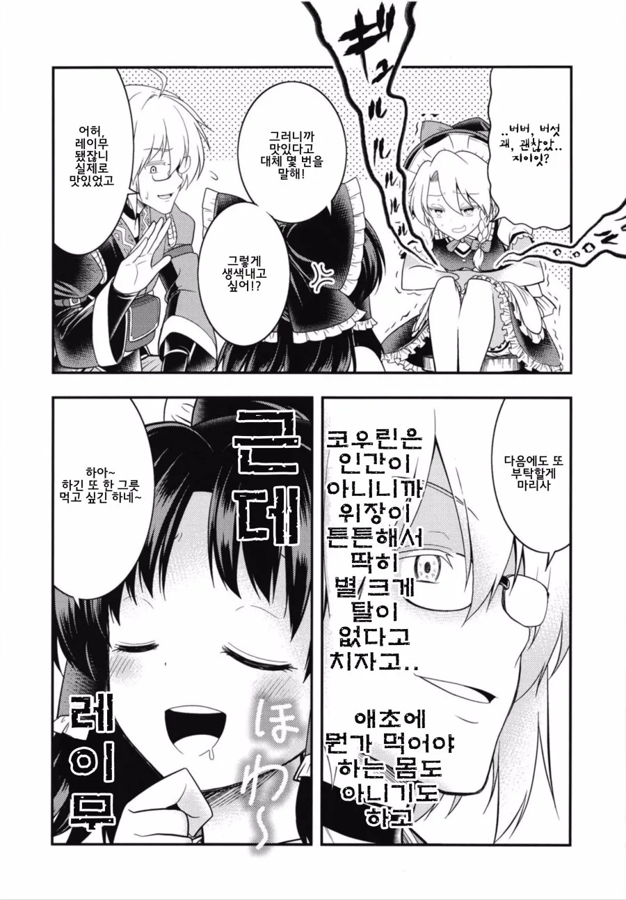 동방) 마리사가 버섯전골과 싸우는 manga - 이미지 4
