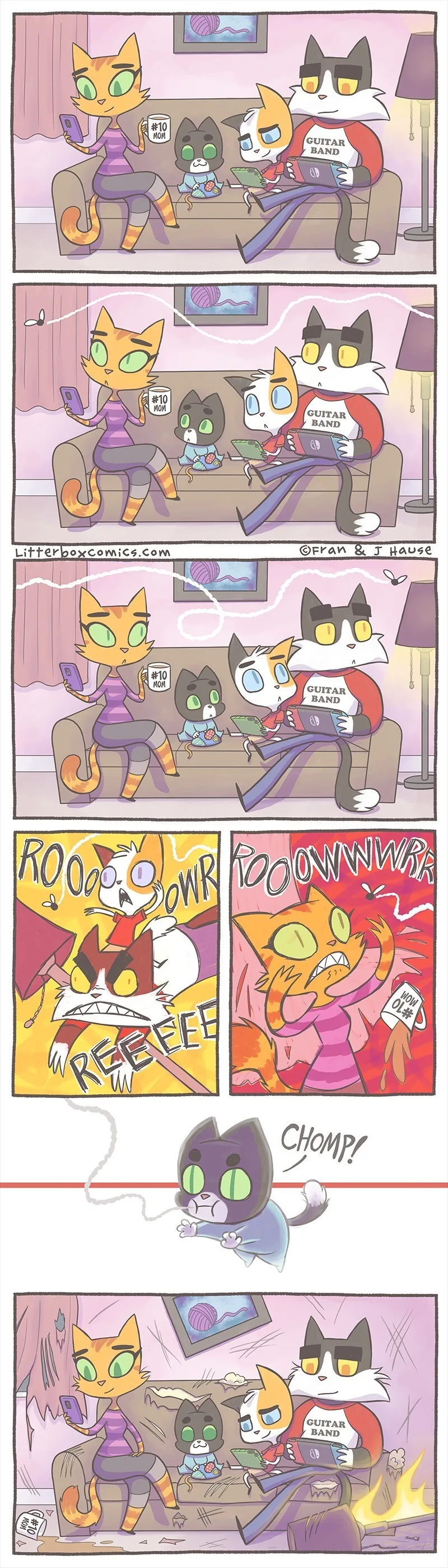 고양이 수인 가족 만화.manwha