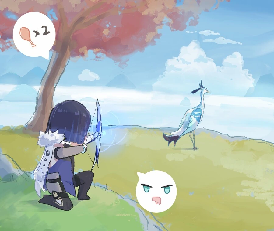 원신) 기묘한 티바트 세상