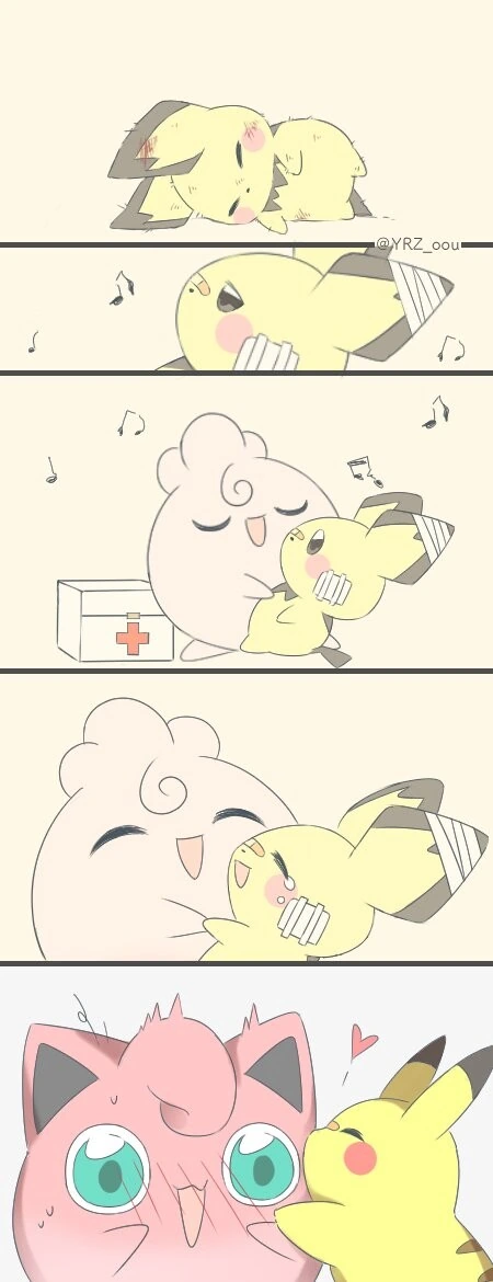 포켓몬) 음치인 푸린을 응원하는 팬.Manga - 이미지 4