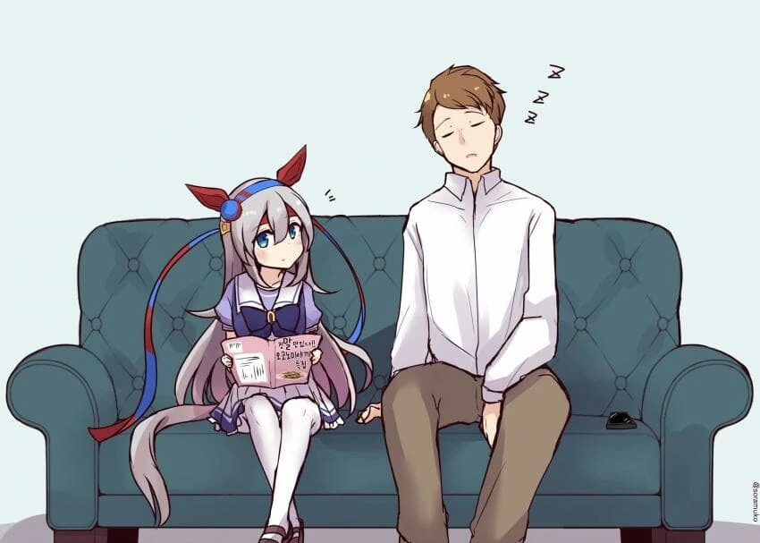 [말딸] 쪽잠자는 트레이너와 타마모 크로스.manhwa