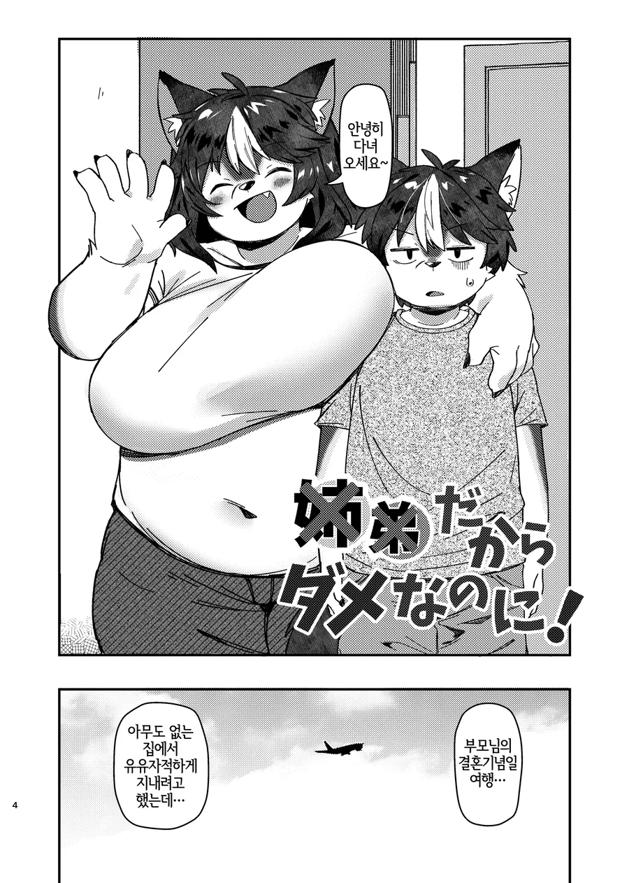 누나랑 단둘이 노는 만화 - 이미지 2