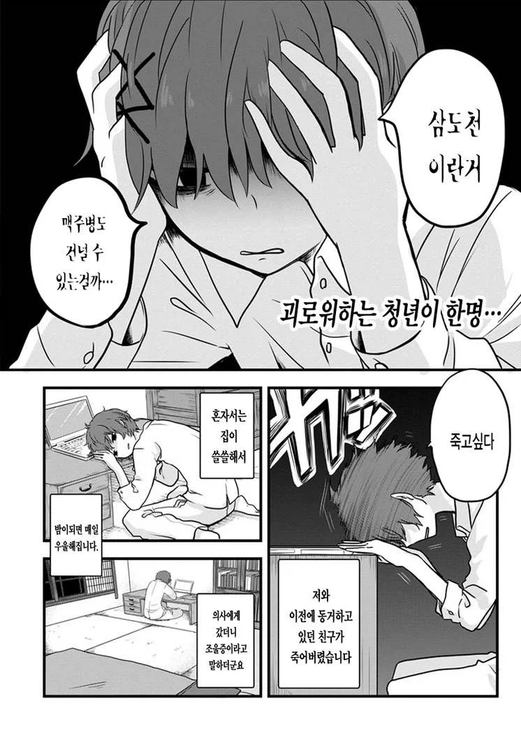 고양이 택배배송 시키는 만화 - 이미지 2