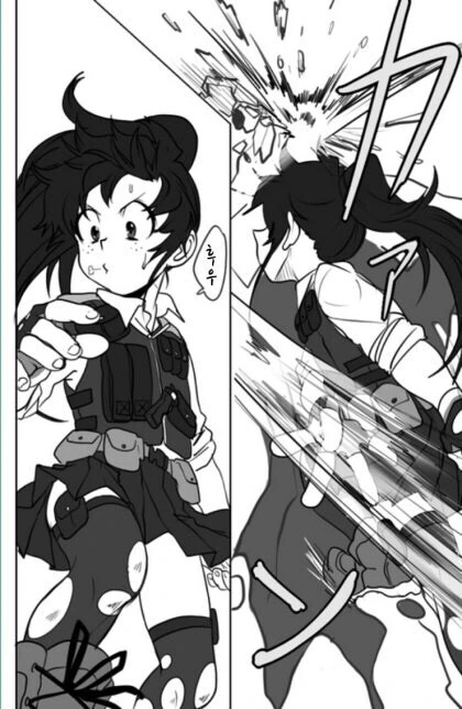 히로아카) TS데쿠가 바쿠고를 구하려 오는.manga - 이미지 6