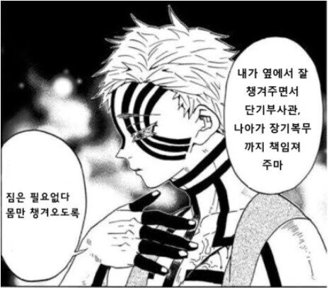 귀멸의칼날)맞는 말하는 아카자 - 이미지 3