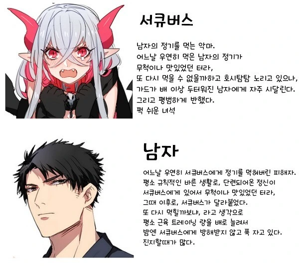 서큐버스와 남자 만화 - 이미지 3