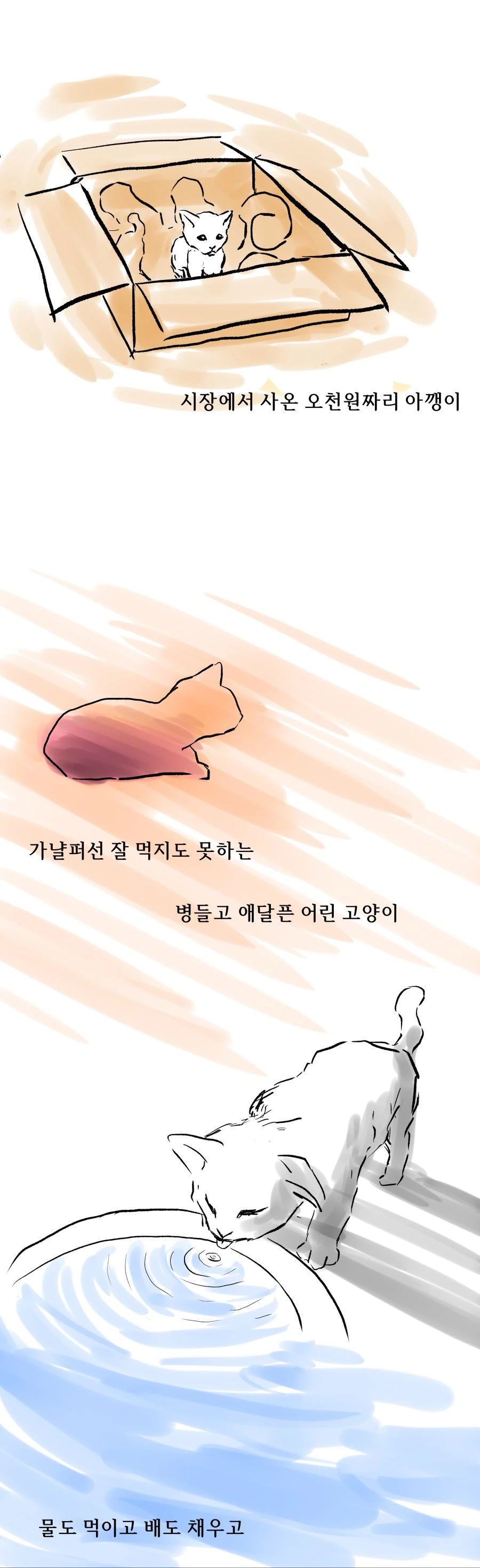 시장에서 사온 오천원.manwha