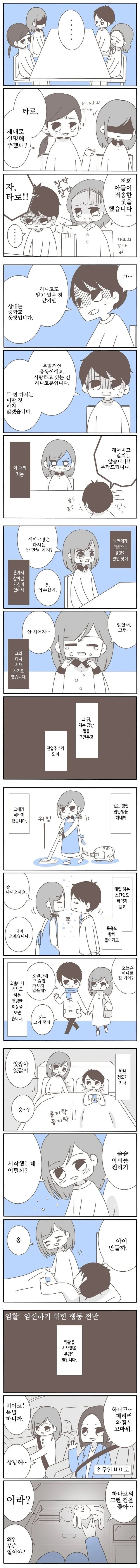 남편이 중학교 동창과 바람피워서 이혼하는 만화 - 이미지 2