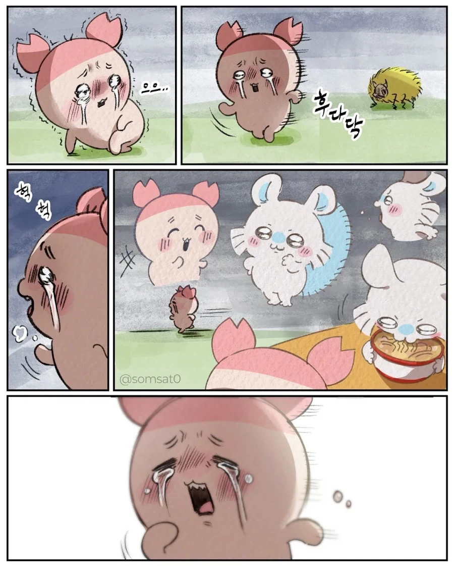 먼작귀) 몸이 돌아온 모몽가와 카니.manwha - 이미지 2