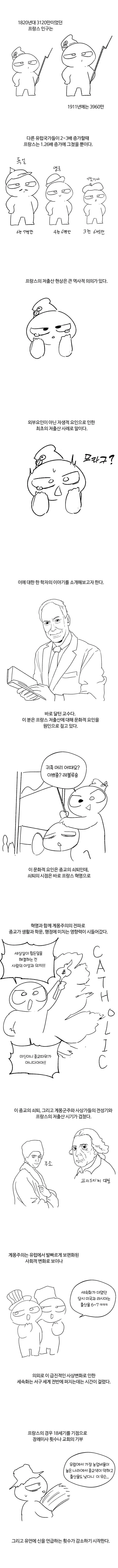 프랑스를 통해 본 (전근대) 저출산 분석.manhwa - 이미지 3