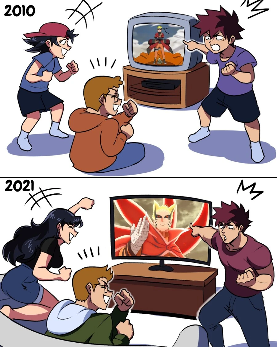 남자들은 나이를 먹어도 소년 만화를 좋아한다