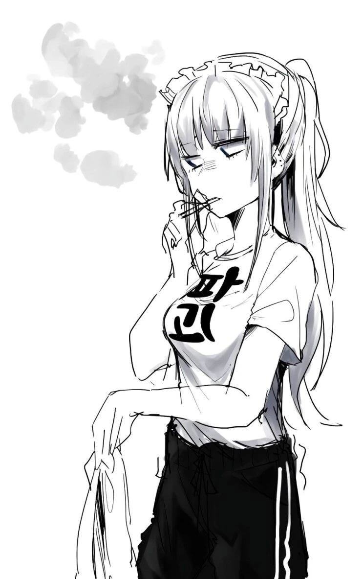 순애) 꼴초 메이드 만화 0~1화 - 이미지 26