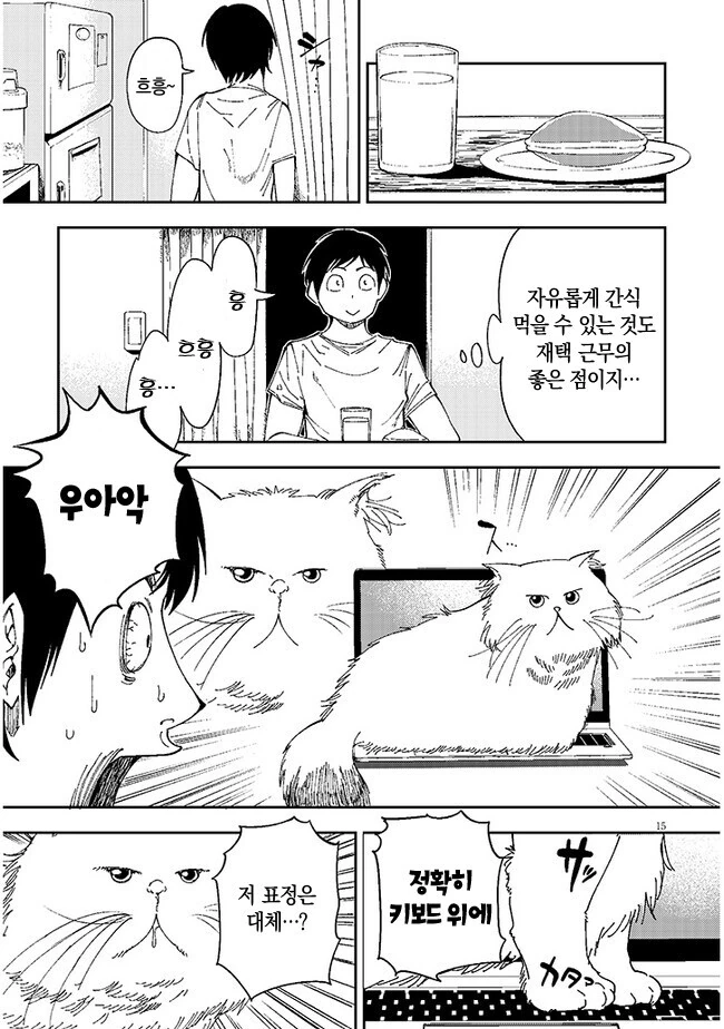 옆집의 다우너 씨는 무리시키지 않는다 만화 - 이미지 15