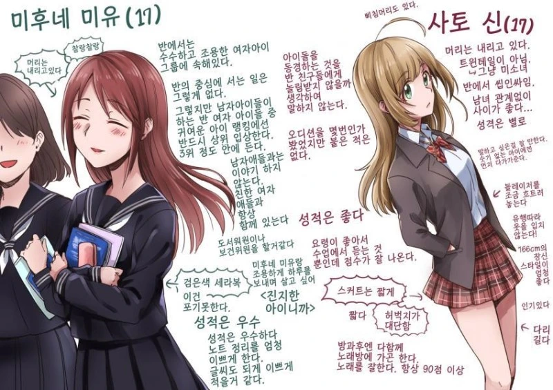 @) 그녀들의 학창 시절 Manhwa - 이미지 3
