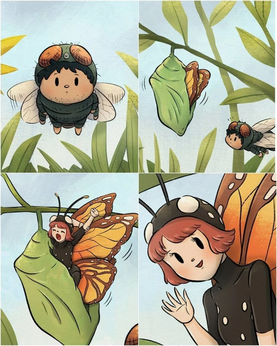 파리가 나비를 사랑하는.manhwa