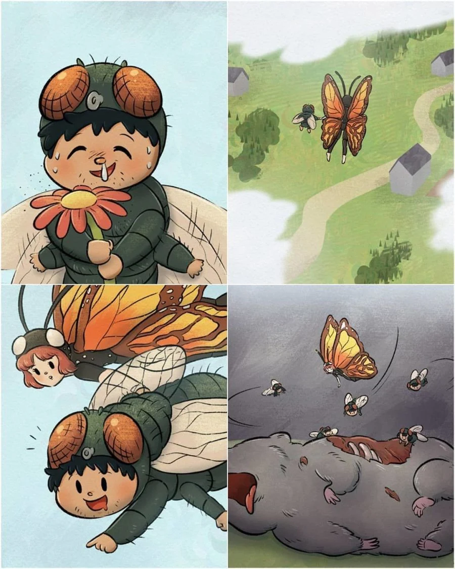 파리가 나비를 사랑하는.manhwa - 이미지 4