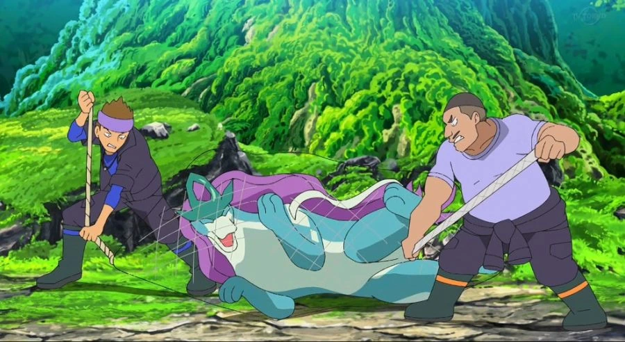 포켓몬 애니 일본 반응 보는데.manga