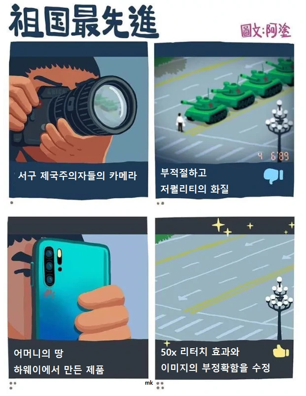 화웨이의 우월한 기술력.manhwa