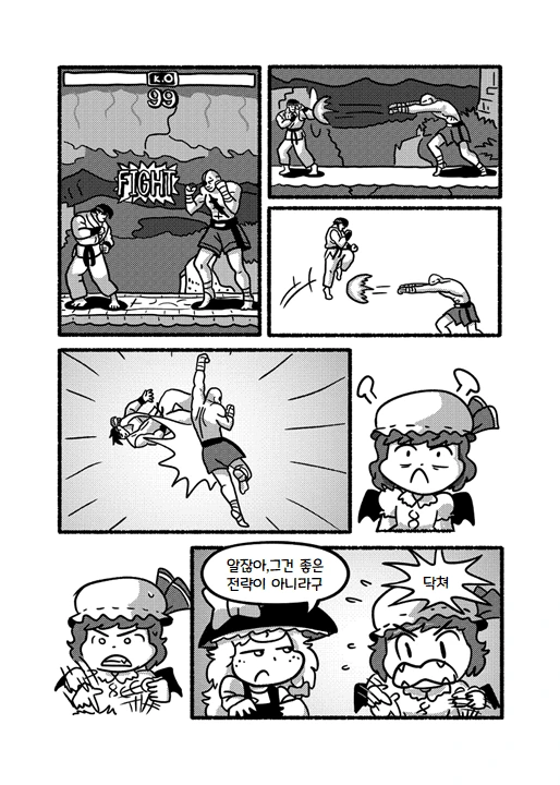 동방) 환상향에 스트리트 피이터 들어온 만화.manga - 이미지 21