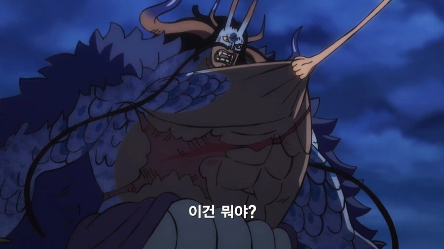 원피스]싸우는 와중에 훈수두는 카이도 - 이미지 2