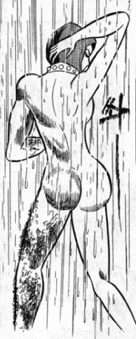 (ㅎㅂ) 남자와 여자가 달라붙어서 샤워하는.MANGA