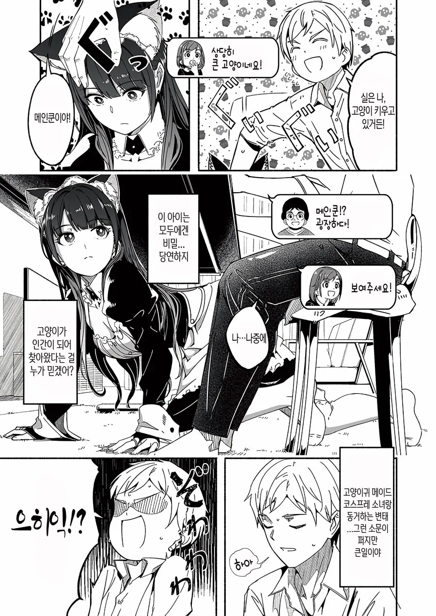 고양이 메이드 만화.jpeg - 이미지 3