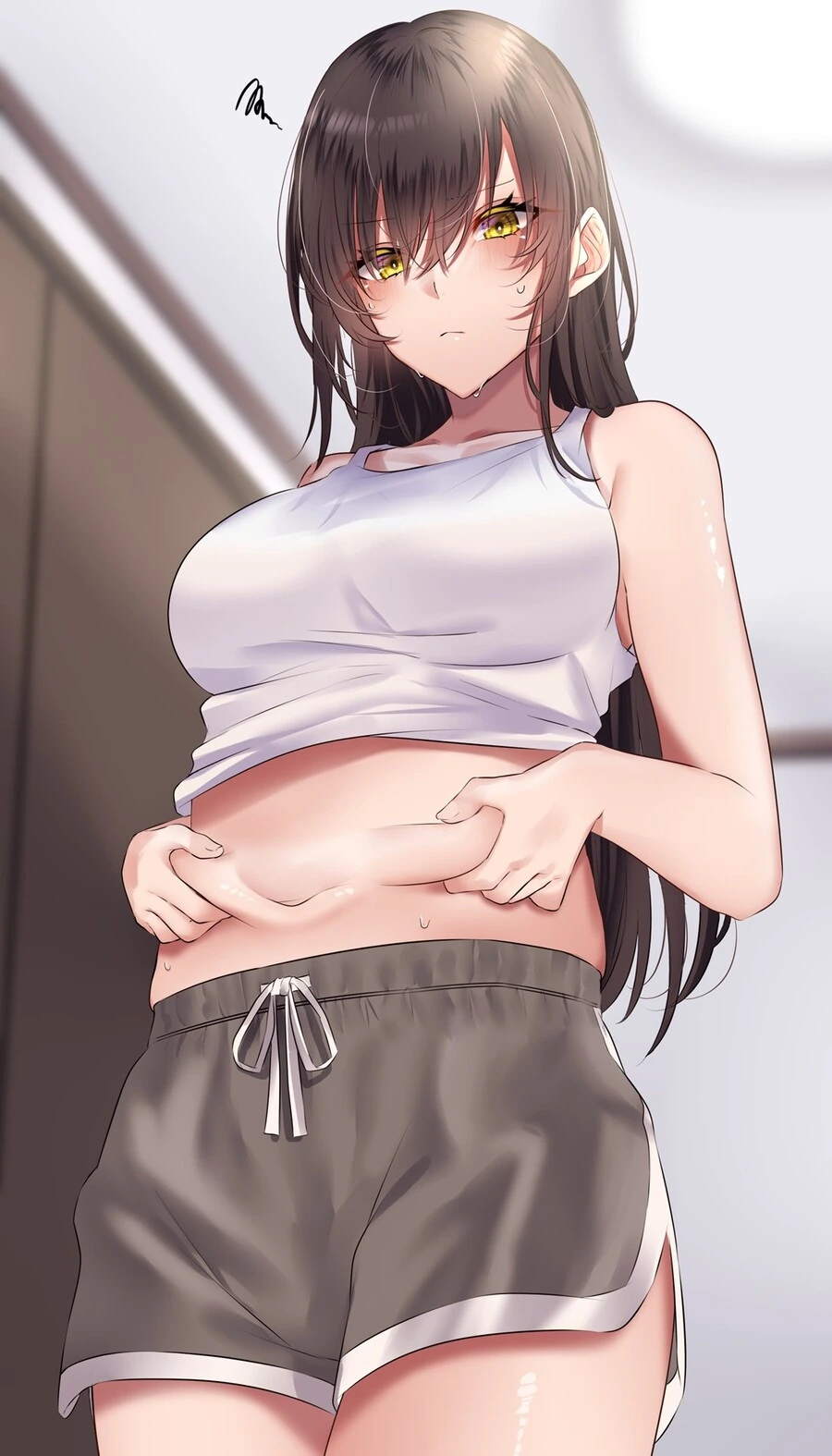 뱃살 말랑말랑
